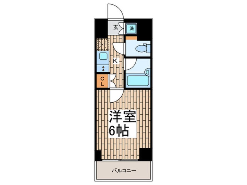 間取図 ルーブル大森山王弐番館