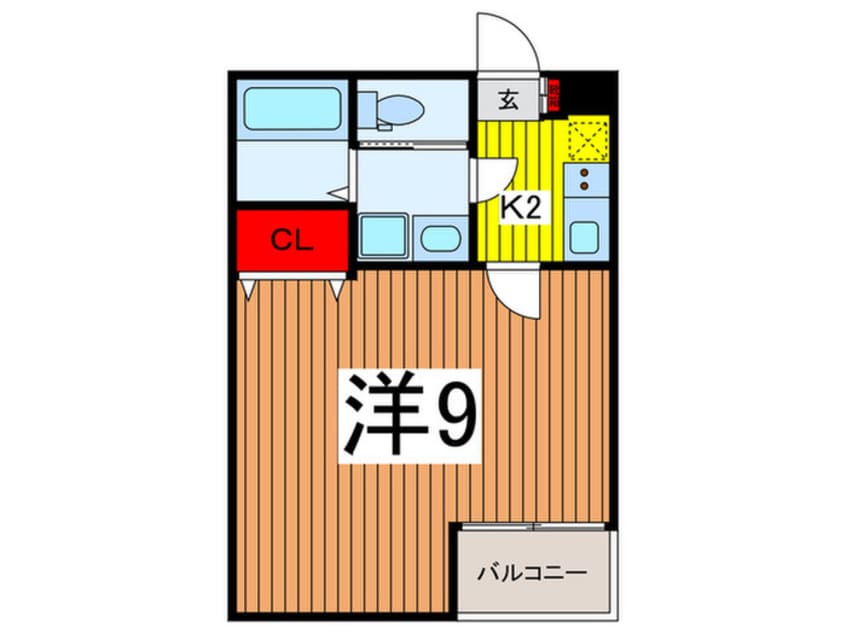 間取図 ベルクール