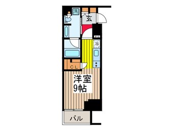間取図 パークハビオ日本橋蛎殻町