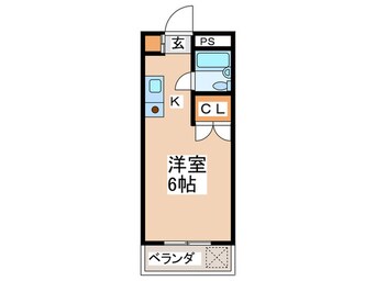 間取図 グランドール堀口