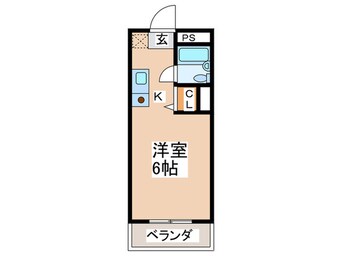 間取図 グランドール堀口