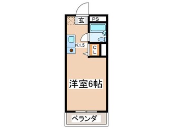 間取図 グランドール堀口