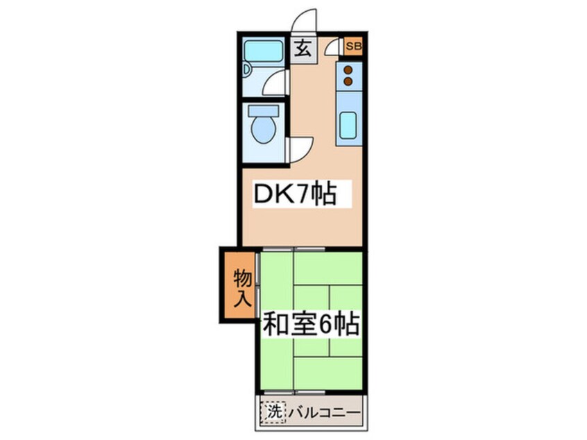 間取図 フジハイツ