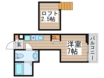 間取図 グランコート六町