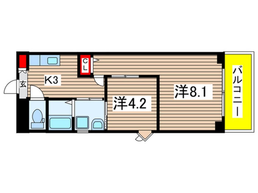 間取図 サングリーン新宿