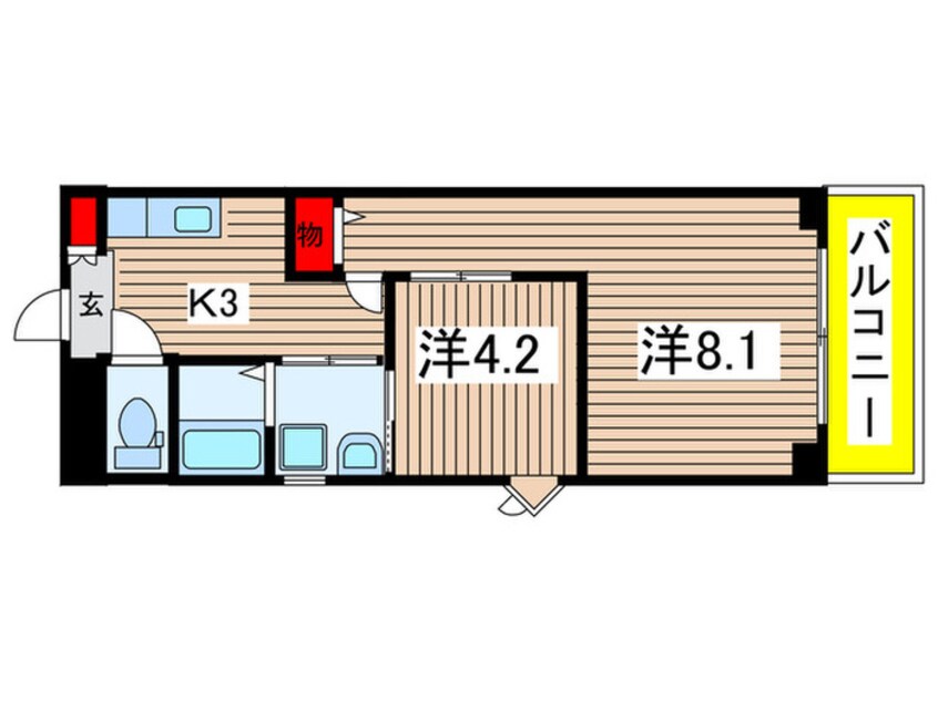 間取図 サングリーン新宿