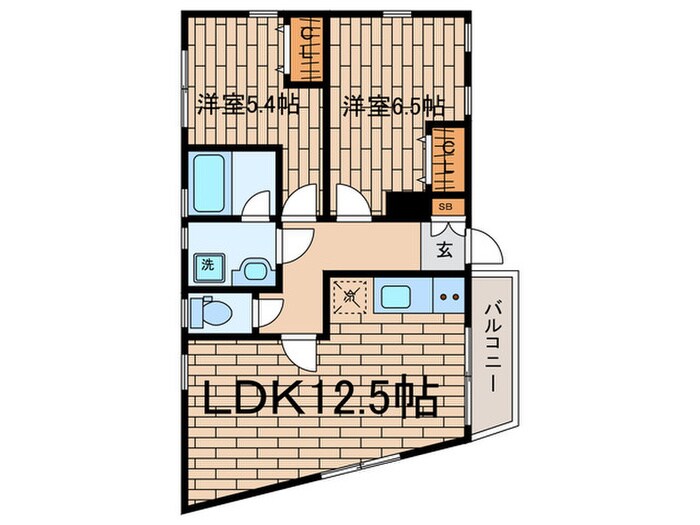 間取り図 フォアス東新宿