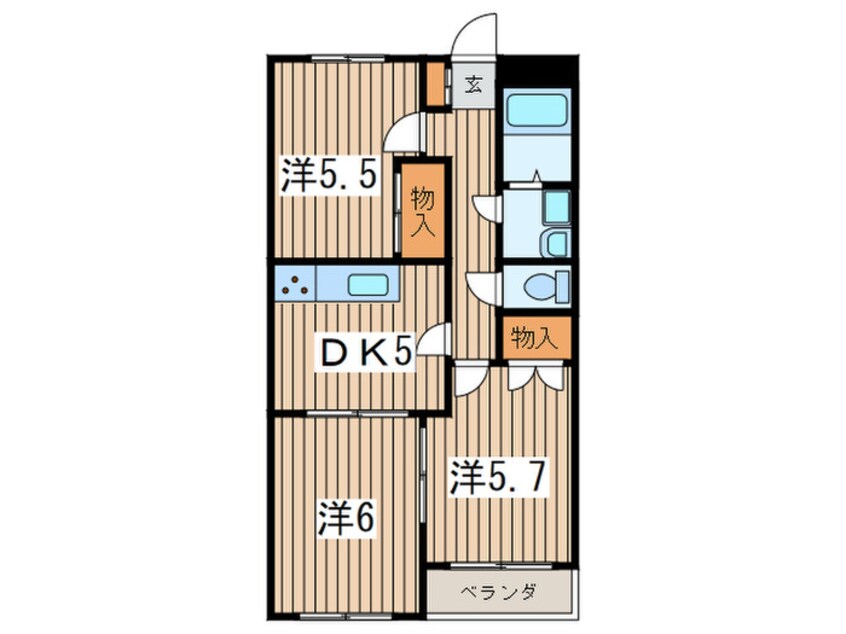 間取図 岩崎ガーデン