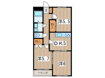 間取図 岩崎ガーデン