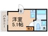Casadoro代々木 1Rの間取り