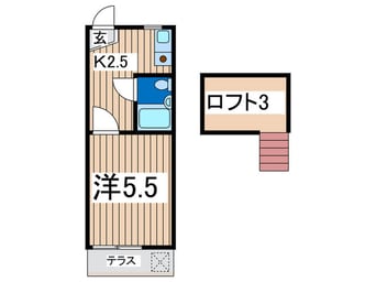 間取図 レジデンス小泉