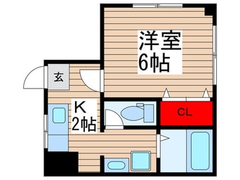 間取図 福島コーポ