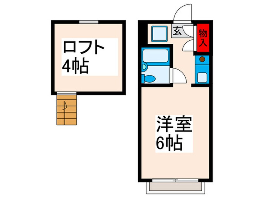 間取図 ノーブル　イズミ