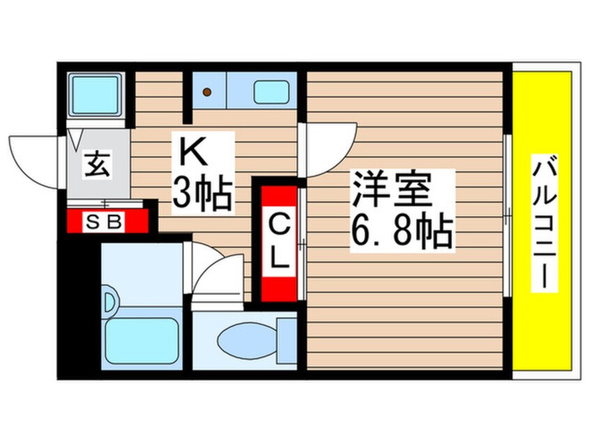 間取図 ノブレス幕張本郷