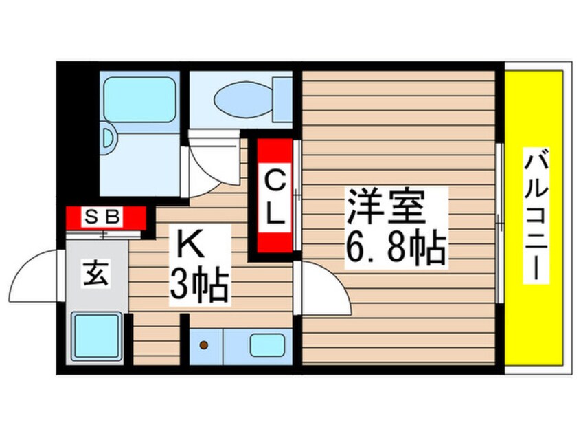 間取図 ノブレス幕張本郷