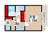 ノブレス幕張本郷 1Kの間取り