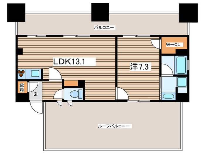 間取り図 ピエス綱島
