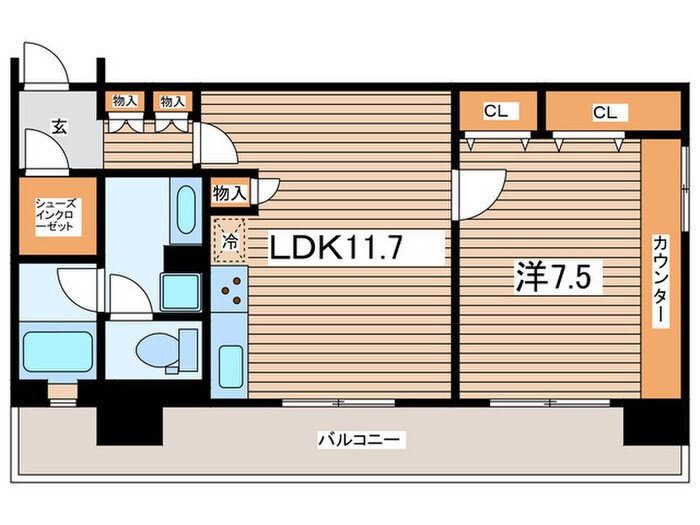 間取り図 ピエス綱島