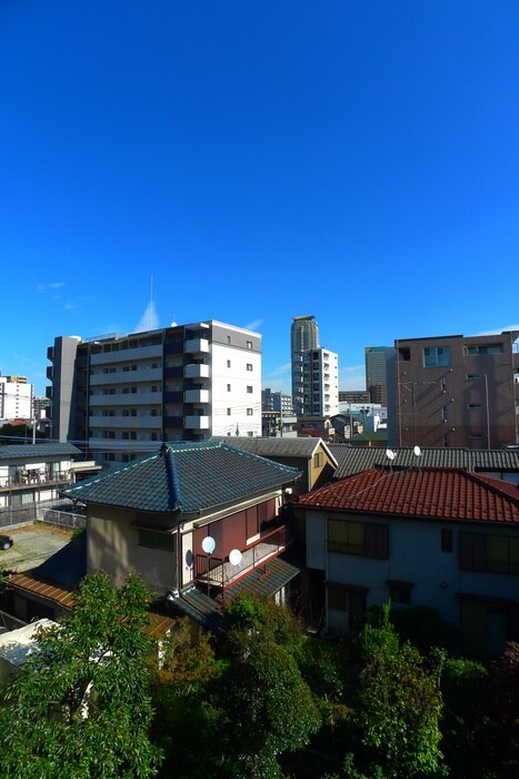 室内からの展望 タケノヤハイツ本町