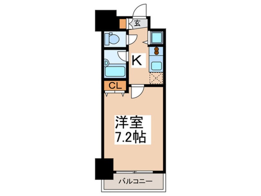 間取図 KDX岩本町レジデンス