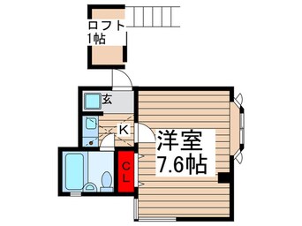 間取図 ﾛｰｽﾞｱﾊﾟｰﾄﾒﾝﾄ泉10番館