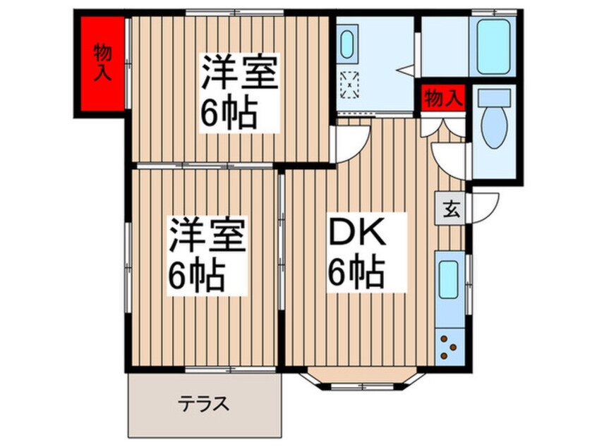 間取図 アゼリアⅡ