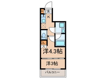 間取図 ブライズ二子新地