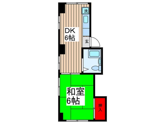 間取り図 ツーパール