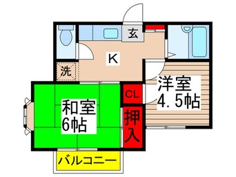 間取図 メゾンドイト－Ⅱ