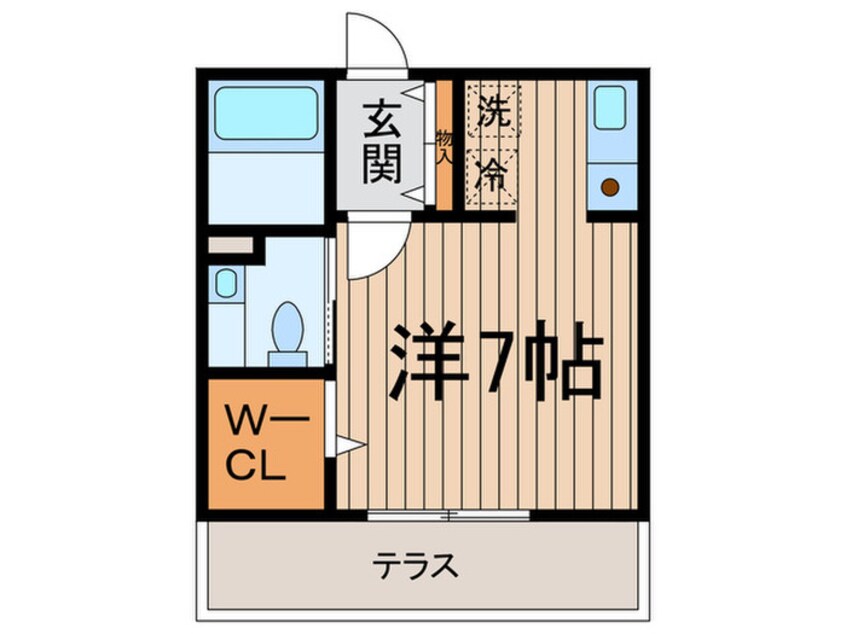 間取図 Ｂｒａｎｃｈｅ桜新町