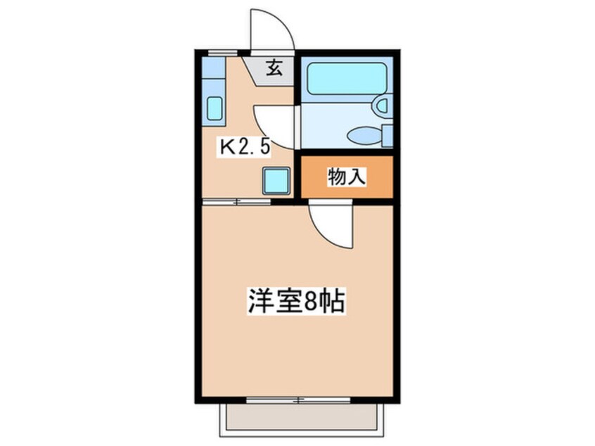 間取図 ウィスカーハイツ