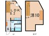 LAPiS白金高輪 1LDKの間取り