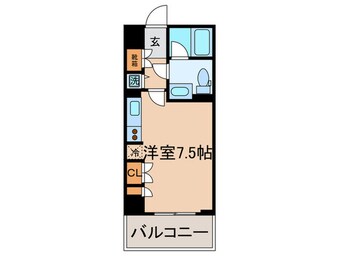 間取図 ｱﾄﾗｽ江戸川ｱﾊﾟｰﾄﾒﾝﾄ（２２１）
