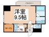 レヴァンテ浅草観音壱 1Kの間取り