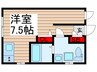 Livixia清川 1Rの間取り