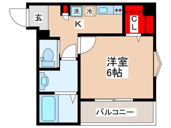 間取図 MELDIA青梅