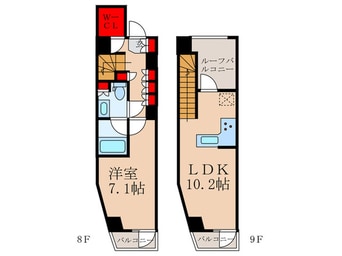 間取図 ライオンズフォーシア中野