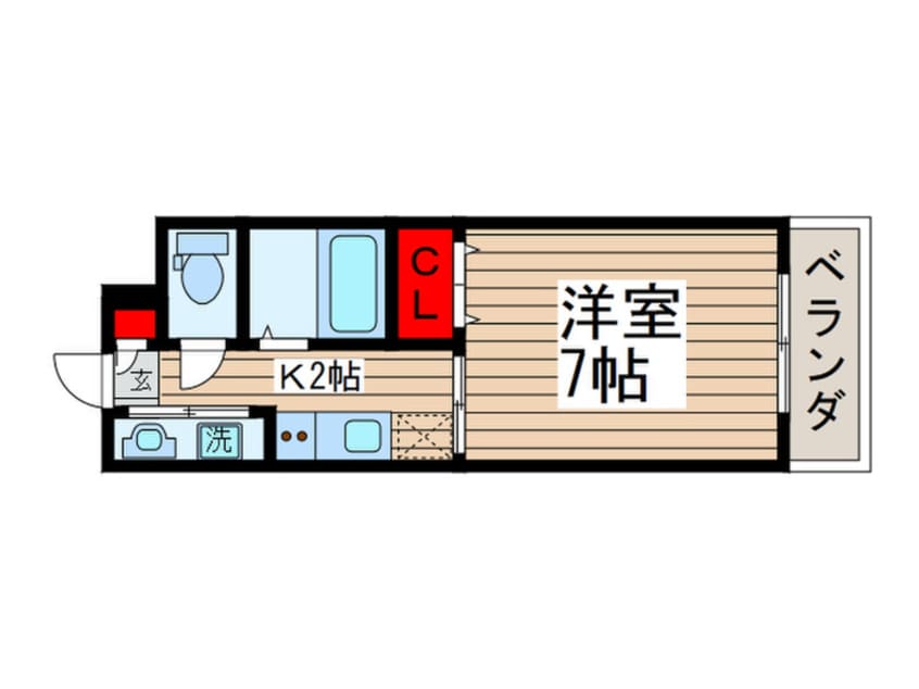 間取図 キャトルメゾン