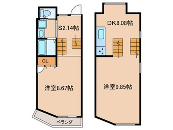 間取図 ＣＡＳＡＢＥＬＬＡ