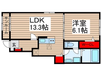 間取図 グランメゾンM