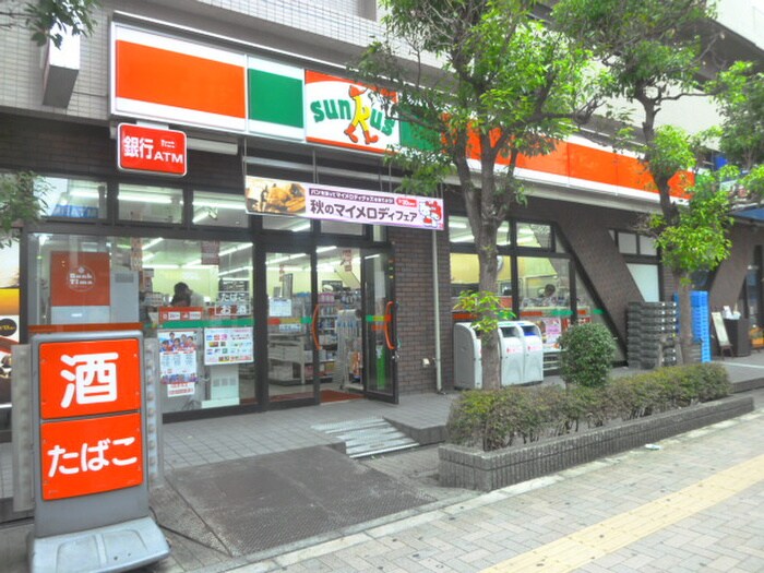 サンクス 明大前北店(コンビニ)まで118m パワーク松原