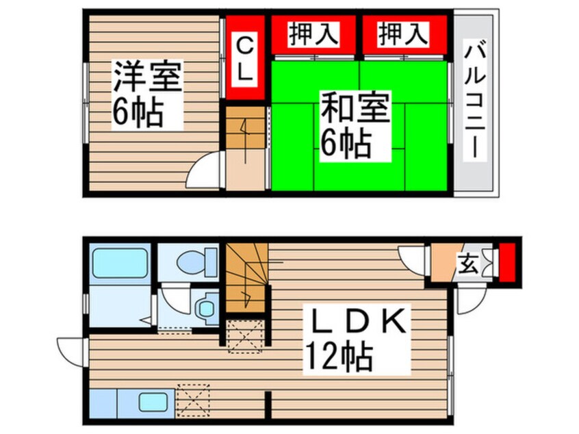 間取図 パルマウンテンハイム