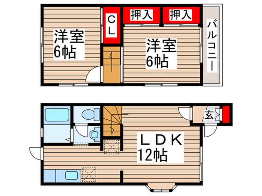 間取図 パルマウンテンハイム