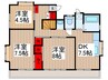 ドナウシティ 3DKの間取り