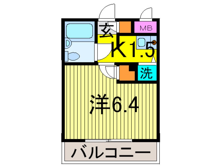 間取図 ワコーレ宮前平