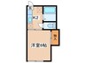 メゾン町田 1Kの間取り