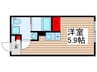 仮)足立区竹の塚6丁目MS新築工事 1Rの間取り
