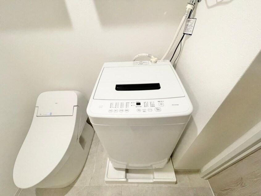 洗濯機置場 アンドレジデンス竹ノ塚