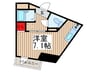 Ｇ－Ｃｒｅｓｔ 1Rの間取り