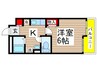 ASTREA東千葉 1Kの間取り